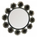 24″ Black & Gold Antique Style Metal Wire Wall Art & Accents – Artisan Handcrafted Wall Mirrors