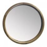 28″ Natural wood look wall mirror. Vintage to mid-century modern, contemporary to modern farmhouse to arts & crafts style